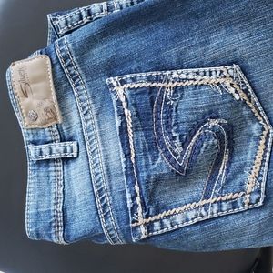Silver Suki Jeans 33